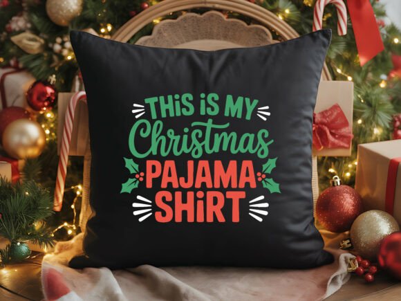 Christmas Pajama Shirt Design