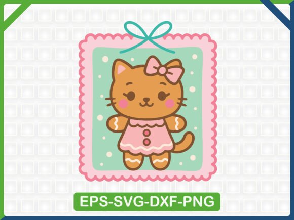 Gingerbread Girl Coquette Frame