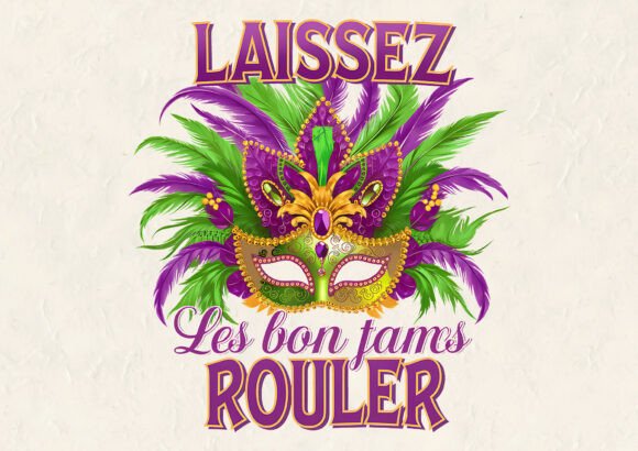 Laissez Les Bon Mardi Gras Graphics & T-Shirt Designs
