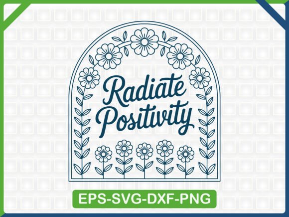 Radiate Positivity: Graphics & T-Shirt Designs