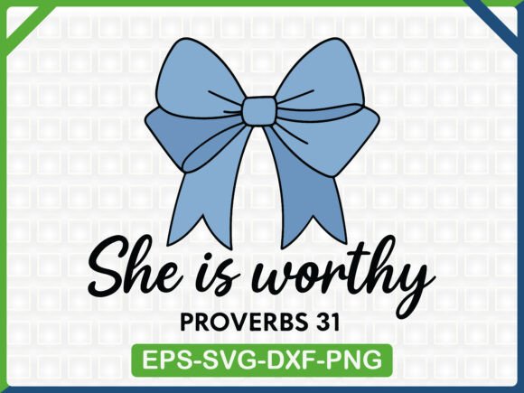 She is Worthy SVG Design: Graphics & T-Shirt Designs